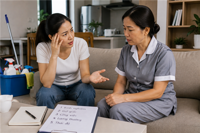 Những sai lầm khi thuê giúp việc lần đầu