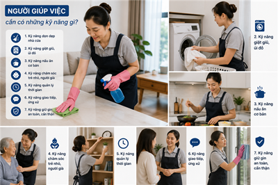Người giúp việc cần có những kỹ năng gì?