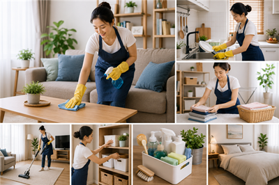 Làm thế nào để tiết kiệm thời gian làm việc nhà mỗi ngày?