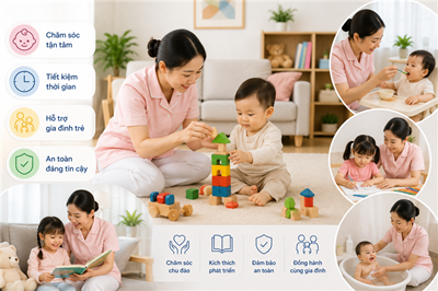 Dịch vụ chăm sóc trẻ nhỏ hỗ trợ gia đình trẻ như thế nào?