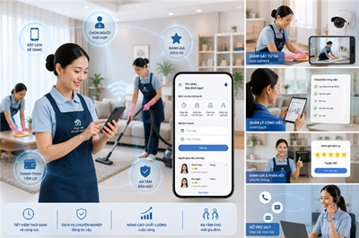 Công nghệ đang thay đổi ngành dịch vụ giúp việc ra sao?